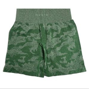 NVGTN Green Camo Shorts